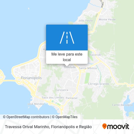 Travessa Orival Marinho mapa