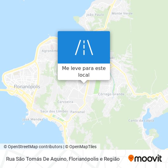 Rua São Tomás De Aquino mapa