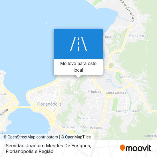 Servidão Joaquim Mendes De Euriques mapa