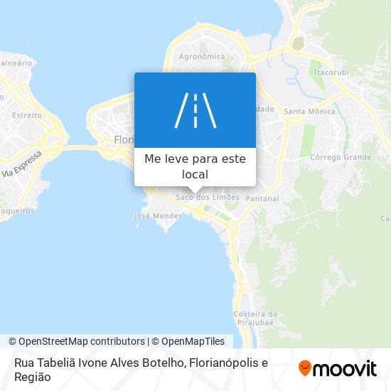 Rua Tabeliã Ivone Alves Botelho mapa