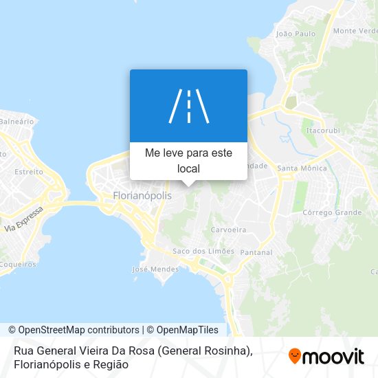 Rua General Vieira Da Rosa (General Rosinha) mapa