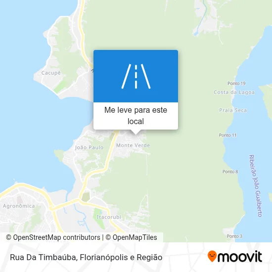 Rua Da Timbaúba mapa