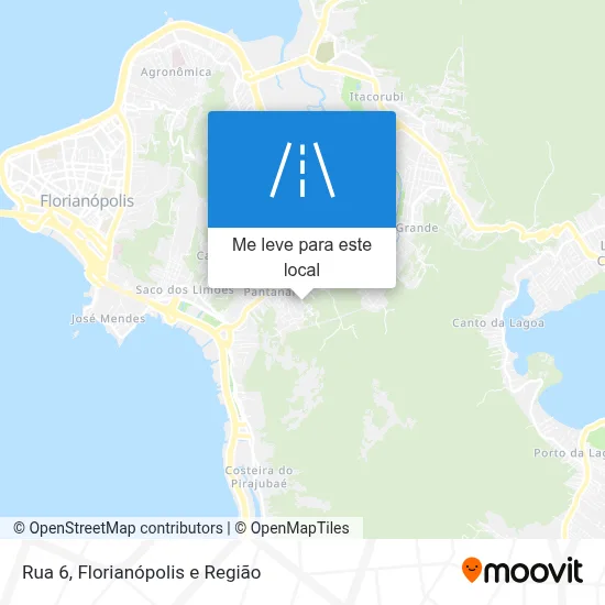 Rua 6 mapa