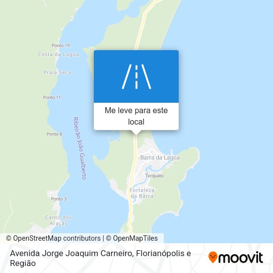 Avenida Jorge Joaquim Carneiro mapa