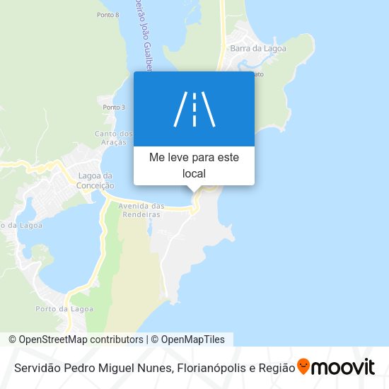 Servidão Pedro Miguel Nunes mapa