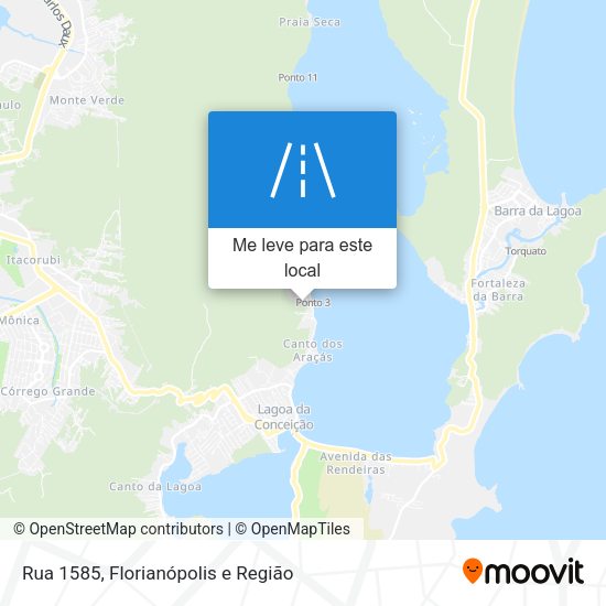 Rua 1585 mapa