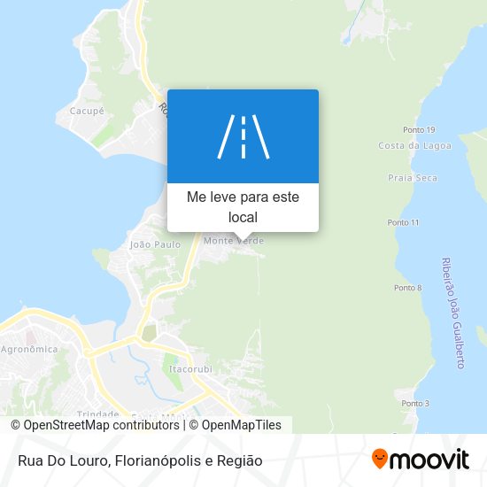 Rua Do Louro mapa