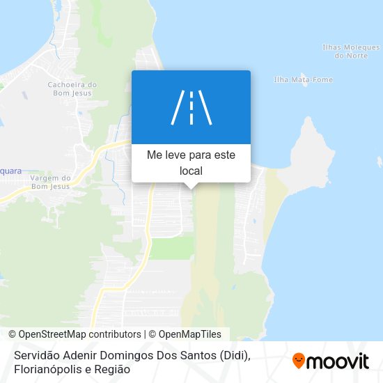 Servidão Adenir Domingos Dos Santos (Didi) mapa