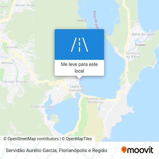 Servidão Aurélio Garcia mapa