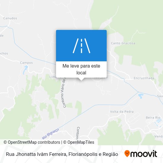 Rua Jhonatta Ivâm Ferreira mapa