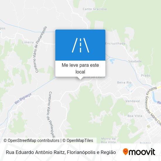 Rua Eduardo Antônio Raitz mapa