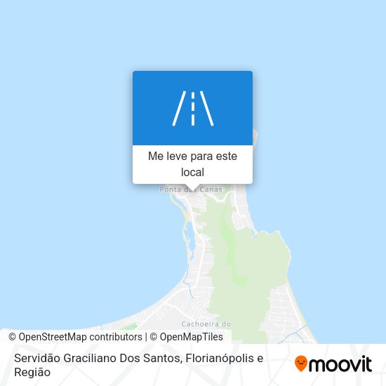 Servidão Graciliano Dos Santos mapa