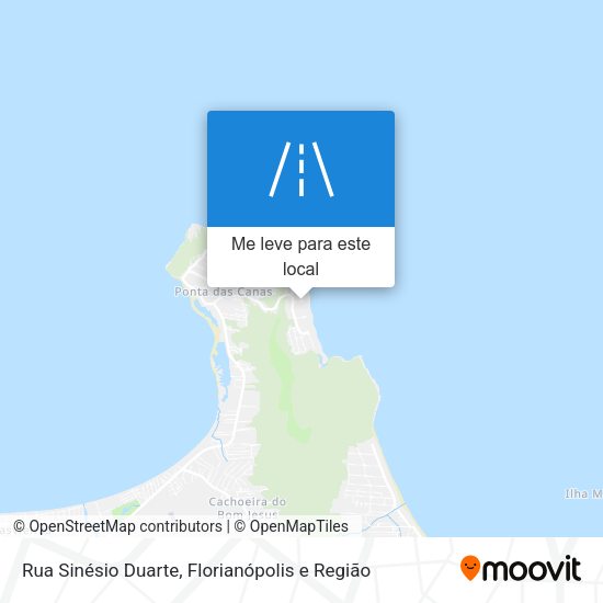 Rua Sinésio Duarte mapa