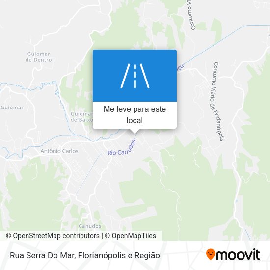 Rua Serra Do Mar mapa