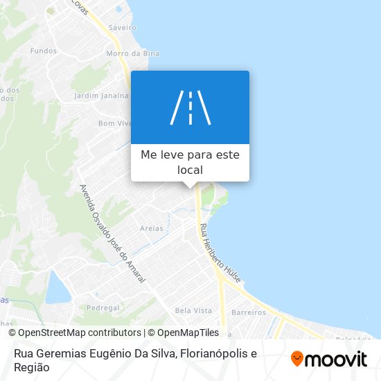 Rua Geremias Eugênio Da Silva mapa