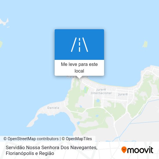 Servidão Nossa Senhora Dos Navegantes mapa