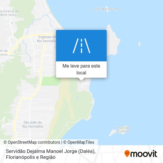Servidão Dejalma Manoel Jorge (Daléa) mapa