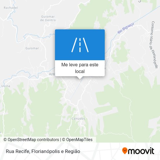 Rua Recife mapa