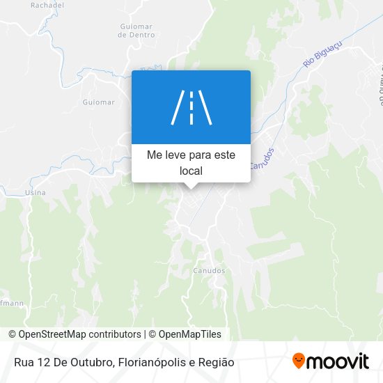 Rua 12 De Outubro mapa
