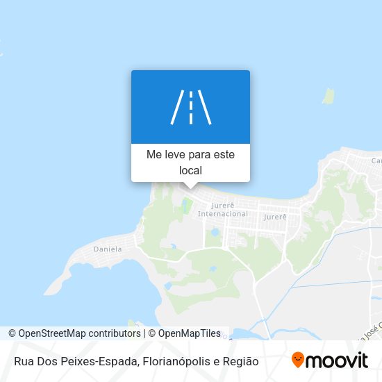 Rua Dos Peixes-Espada mapa