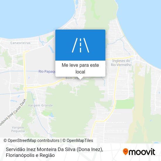 Servidão Inez Monteira Da Silva (Dona Inez) mapa