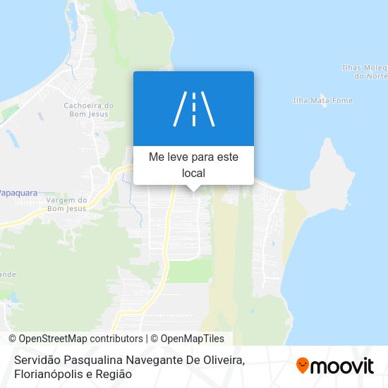 Servidão Pasqualina Navegante De Oliveira mapa