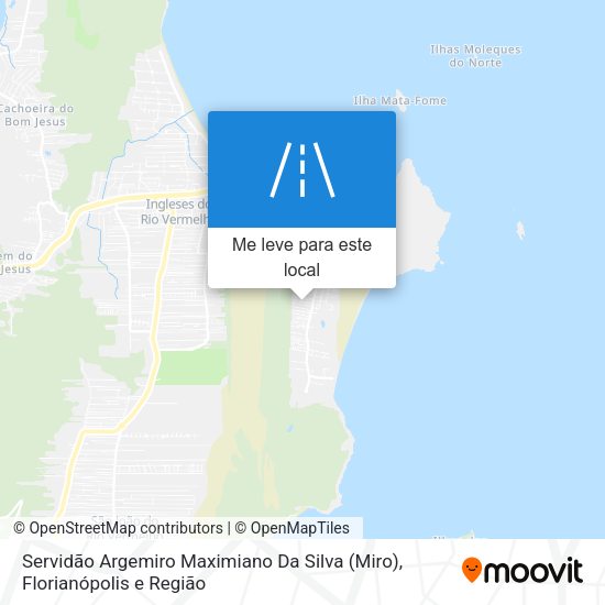 Servidão Argemiro Maximiano Da Silva (Miro) mapa