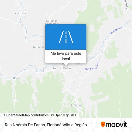 Rua Noêmia De Farias mapa