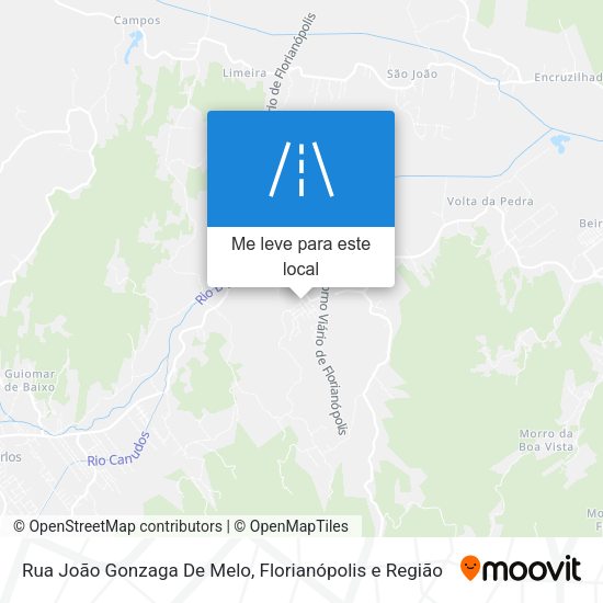 Rua João Gonzaga De Melo mapa