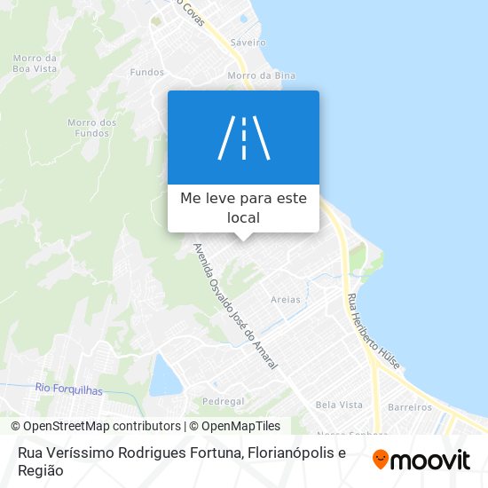 Rua Veríssimo Rodrigues Fortuna mapa