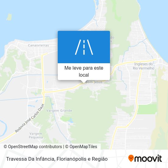Travessa Da Infância mapa