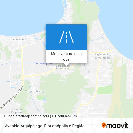 Avenida Arquipélago mapa