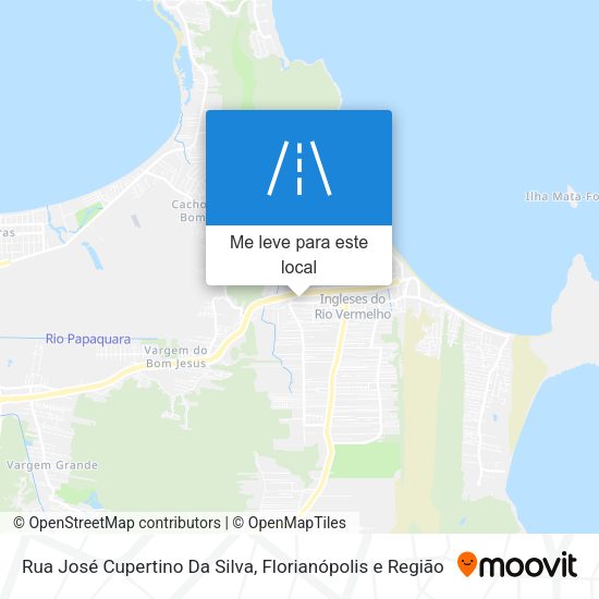 Rua José Cupertino Da Silva mapa