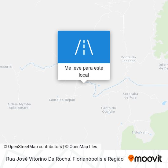 Rua José Vitorino Da Rocha mapa