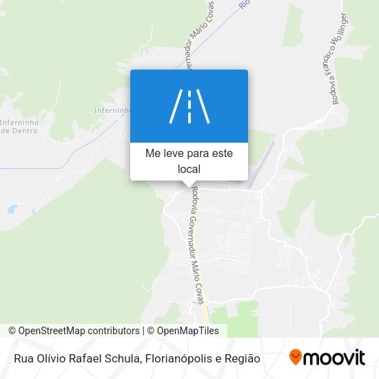 Rua Olívio Rafael Schula mapa