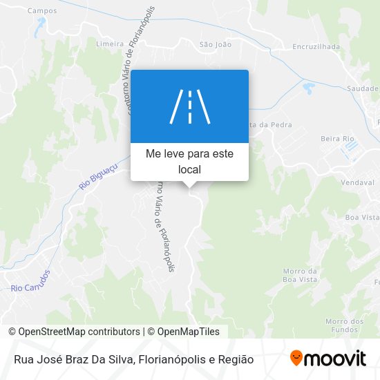 Rua José Braz Da Silva mapa