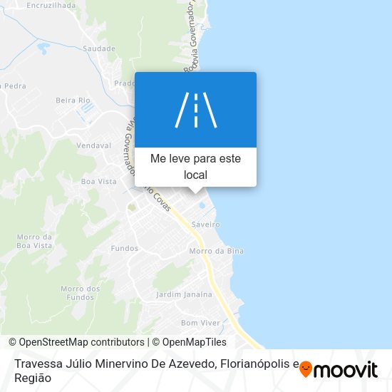 Travessa Júlio Minervino De Azevedo mapa