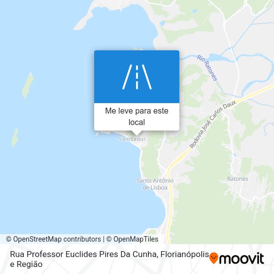 Rua Professor Euclides Pires Da Cunha mapa
