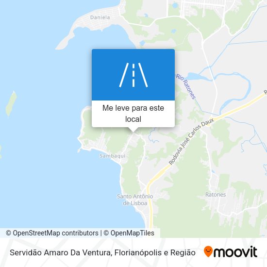 Servidão Amaro Da Ventura mapa