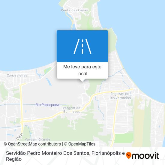 Servidão Pedro Monteiro Dos Santos mapa