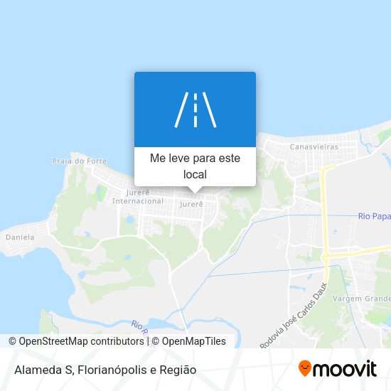 Alameda S mapa
