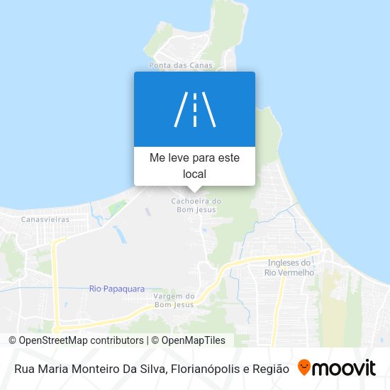 Rua Maria Monteiro Da Silva mapa