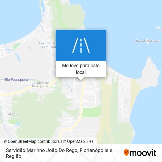Servidão Marinho João Do Rego mapa