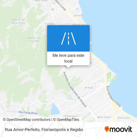 Rua Amor-Perfeito mapa