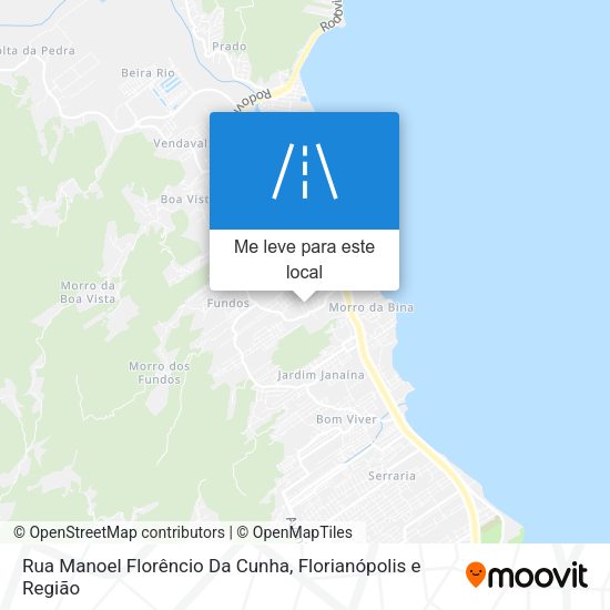 Rua Manoel Florêncio Da Cunha mapa