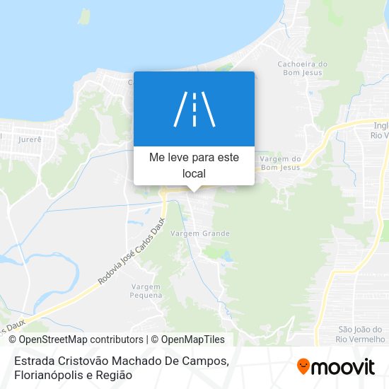 Estrada Cristovão Machado De Campos mapa