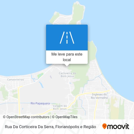 Rua Da Corticeira Da Serra mapa