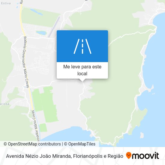 Avenida Nézio João Miranda mapa
