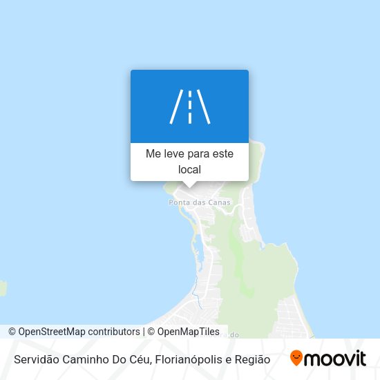Servidão Caminho Do Céu mapa