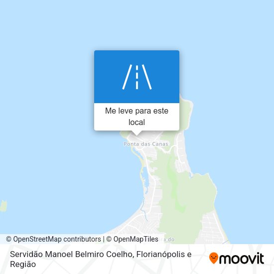 Servidão Manoel Belmiro Coelho mapa